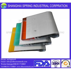 Free sample aluminum screen printing squeegee rubber handle/screen printing
