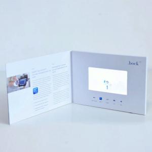 Cheap Tft Screen LCD video production business cards Photo Book HD Display FCC approved for sale