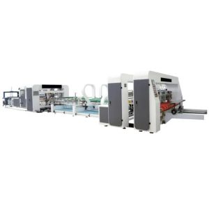 Automatic Folding Box Gluing and Stapling Machine for Folder Gluer Carton Box