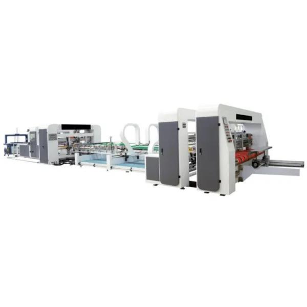 Automatic Folding Box Gluing and Stapling Machine for Folder Gluer Carton Box