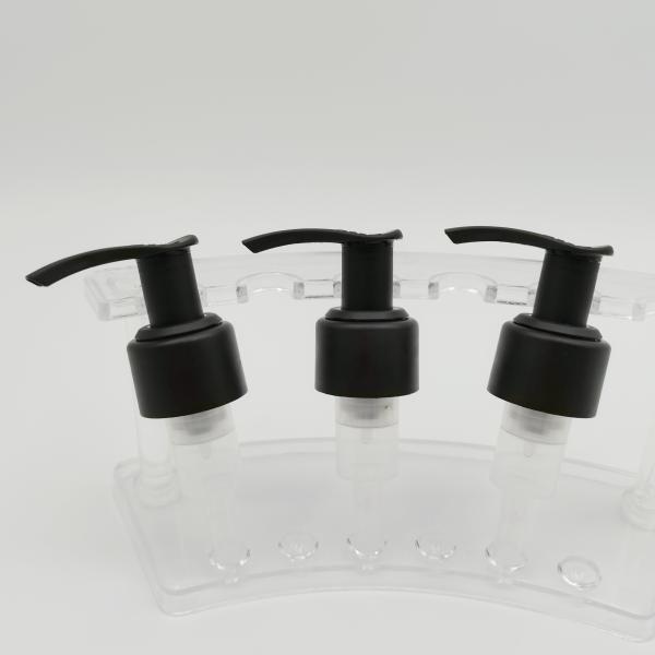 Quality Matt Finish PP Plastic Lotion Pump Black Color 24/410 wholesale