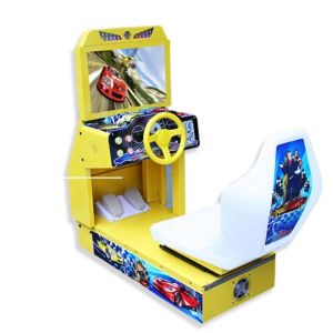 Mini 22 Lcd Driving Simulator Arcade Machine For Kids In Kindergarten