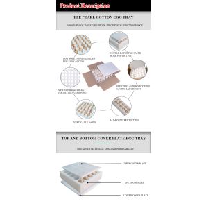 Quality Assurance Custom EPE Egg Foam Tray Oem Wholesale Egg In Egg Carton Eco