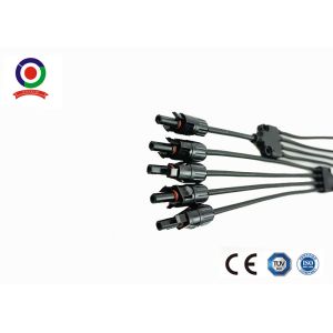 IP67 Solar Panel Branch Connector Low Power Loss For Solar System