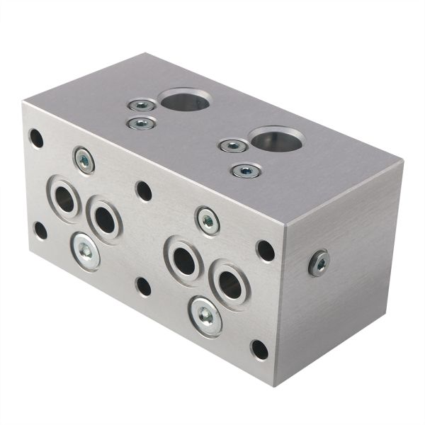 Quality Precision Hydraulic Manifold Block Custom Factory Offering One-Stop CNC Machining Solution from Design to Mass Production for Engineering Machinery and Hydraulic Units wholesale