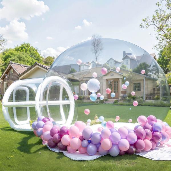 Customized Size Inflatable Bubble House Bubble Inflatable House for Wedding 10ft Balloon
