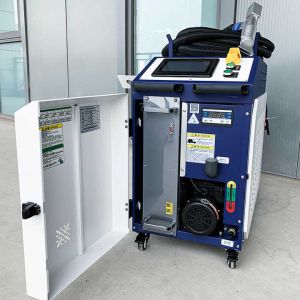 Cheap Continuous / Modulation Fiber Laser Rust Removal Machine For Car Truck Construction for sale