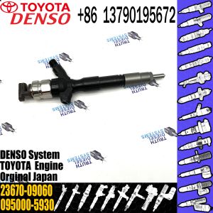 Diesel Common Rail Injector 23670-09060 095000-5930 For TOYOTA 2KD-FTV