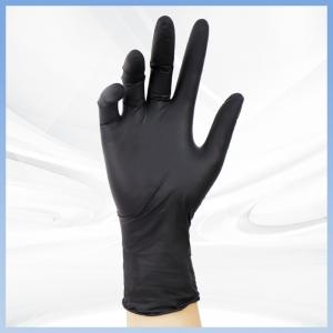 Cheap Oil Resistant Food Processing Gloves Tear Resistant Textured Disposable Gloves for sale