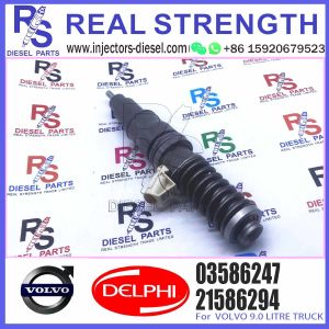 China 801439 21586294 BEBE4C10001 03586247 3586247 BEBE4C15001 Factory Remanufactured Diesel Fuel Injector for V-O-L-V Penta D9 on sale