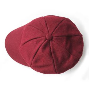 8 Panel 56cm Australian Baggy Cap Woolen Material pantone color