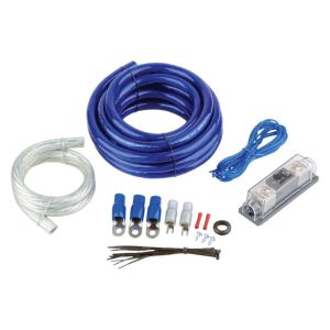 4 Gauge Car Amplifier Wiring Kit with PVC Insulation Material and CCA or OFC