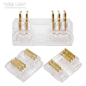 5 Pin RGBW LED Strip Connector Strip To Wire Free Solder Quick Connection