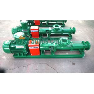 No Pulse Sludge Screw Pump 80m3/H Stable Flow Rate And Pressure