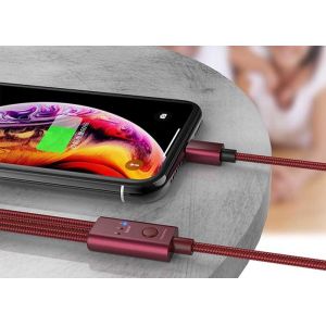 2.4A 18W 3 In1 USB 2.0 Charging Cable Timing Auto Power Off