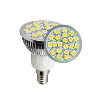 High Brightness IP20 E14 4W LED Spot Lamps / Bulb With 50mm x 76mm