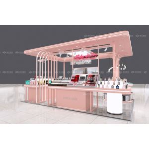 BKC003 Space-saving Store Showcase beauty kiosk cosmetic kiosk for sale for