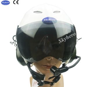 En 966 Standard Powered Paragliding Helmet Noise Cancel Paramotor Helmet Color