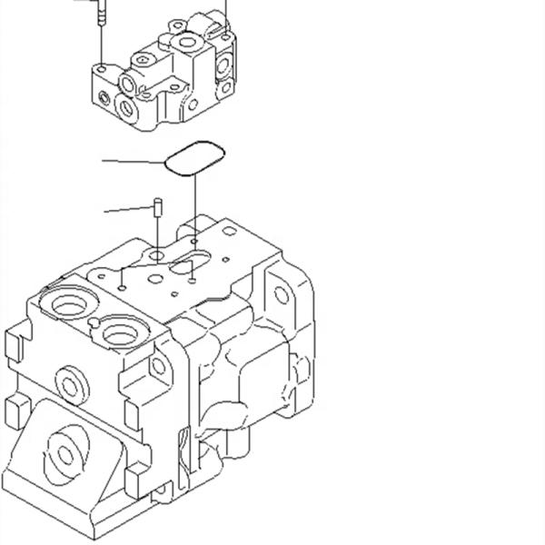 Wheel Loader Hydraulic Main Pump 708-1S-00970 7081S00970 WA480-6 WA470-6 WA380-6
