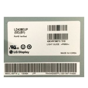 LD420EUP-SEB1 42.0 inch FHD WLED LCD Display Screen for Digital Signage