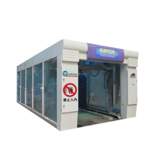 Quality Tunnel  Type Automatic Car Washing Machine With 9 Brushes EVA Brushes Automated Car Wash Equipment wholesale