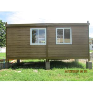 20FT/40FT Customized Flat Pack Container House with 4 Bedrooms and Garage