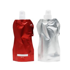 500ml Liquid Spout Pouch 120 microns Stand Up Pouch With Nozzle