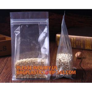 customized Silver Aluminium Foil zip lock Bag, cooking vacuum bag zipper zip