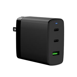 High Speed 3 ports 100W 2 PD + 1 QC Ports Travel Adapter USB-c PD QC3.0 Usb Fast