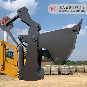 388H 4TX Super Backhoe Loader Higher Operating Efficiency ISO9000