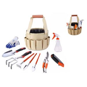 Aluminium Alloy Gardening Hand Tools With Canvas Bag Portable