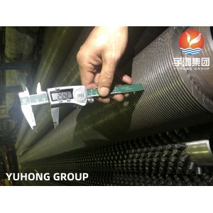 ASTM EN DIN ASTM A106 Gr.B A335 P5 P9 A312 TP304 317L Studded Fin Tubes