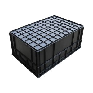 400x300x270 Conductive Antistatic ESD Electronics Storage Tray For PCB Component