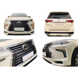 Lexus Style Body Kits Front Bumper And Rear Bumper Factories For Toyota Fortuner
