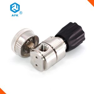 Single Stage Oxygen Gas Regulator With Flowmeters , Bull Nose Flow Regulator