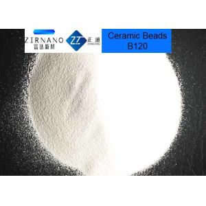 ZrO2 62% Ceramic Blasting Media , Media Blast And Zirconia Sand For Golf Club