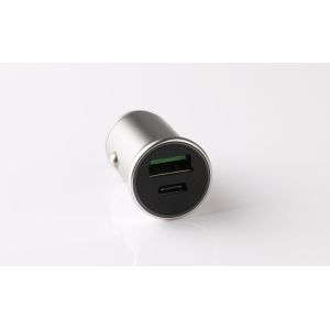 Mini Fast car charger QC PD car charger USB TYPE C Case Aaluminum alloy