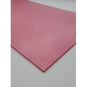 Pink Candy Color Glitter Acrylic Sheets DIY Crafts Anti Mildew