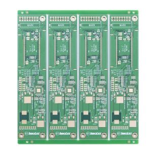 Immersion Gold IPC Class 3 PCB Double Sided Green Solder Mask 4mil 1.6mm