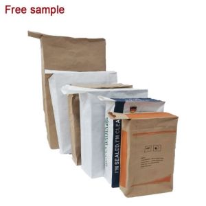 Laminated Printing Pasted Valve Multiwall Paper Bags With Gusset