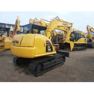 PC70 PC78 Mini Used Komatsu Excavator with 0.3M3 Bucket