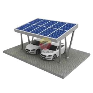 Cheap 60m/s Wind Load Solar Carport Bracket for Quick Installation of Home Solar Panel Kit for sale