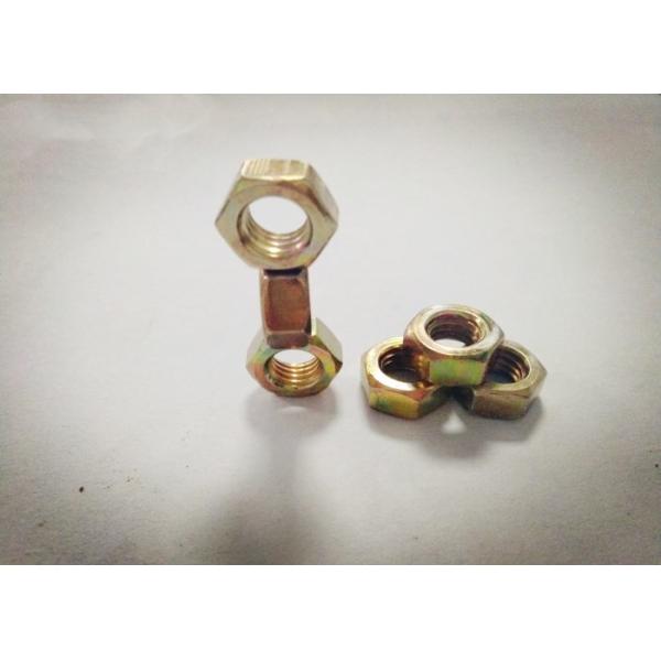 Quality Safety Q235 6.2mm Thickness Carbon Steel Nuts , Hex Lock Nut Anti Corrosion wholesale