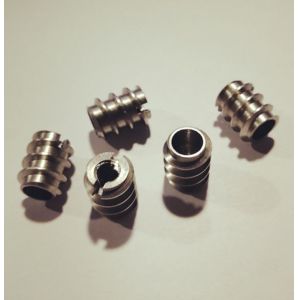 DIN 7965 Slotted Threaded Inserts Self Tapping Nuts Stainless Steel