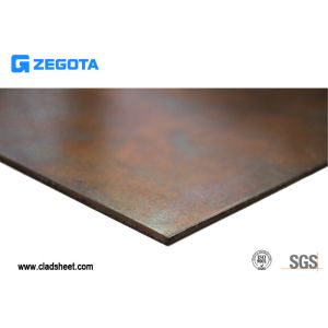 Hot Rolled 3- Layer Copper Clad Steel Sheet Copper Plated Steel Sheet Copper Alloy Sheet