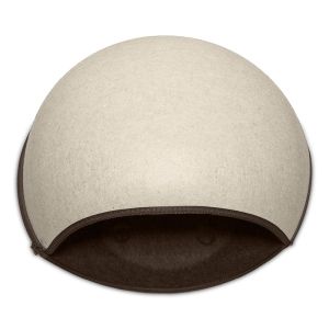 Non - Toxic Pet Den Bed Removable Cover Easy Clean Various Color Available