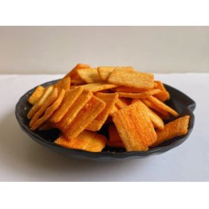 Exotic Snacks Crispy Ketchup Flavor Guoba Tomato Rice Crust Crispy Rice Cracker