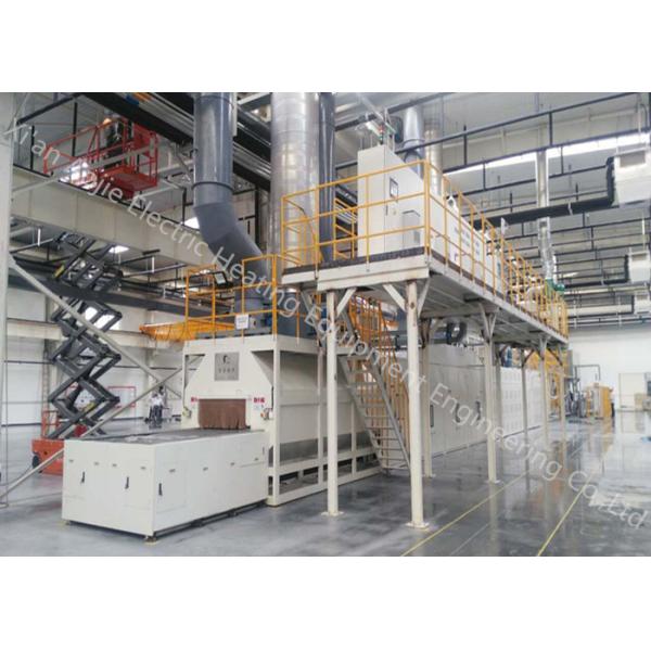 Quality PLC Control Gas Brazing Equipment Furnace High Parts Pass Rate CE Approved wholesale