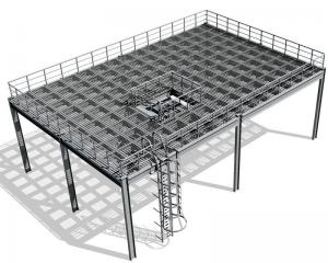 Cheap Galvanized Steel Structure Platform Industrial Steel Platforms for sale