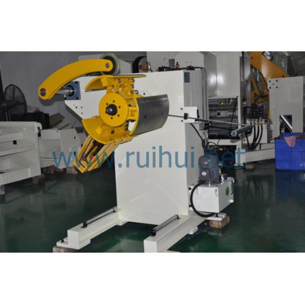 Manual Or Pneumatic Sheet Metal Decoiler Machine For Press Line